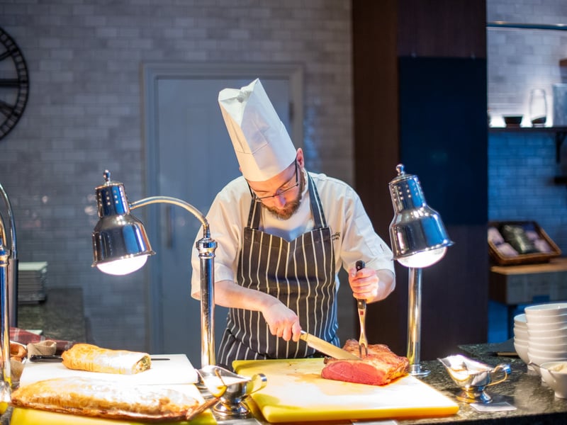 Bottomless brunch is £85 including four alcoholic drinks, brunch without drinks is £65, children 6-12 dine at half price, children under five dine for free.