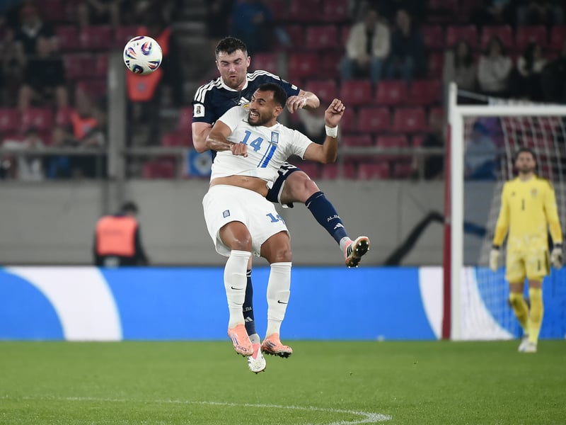 Lost his bearings and was outmuscled by Pavlidis in the build-up to the opening Greek goal. Like many of his fellow defenders, struggled to deal with hosts. Marginally improved as the night went on. Booked late on for an elbow. 5