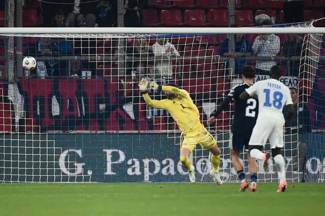 Furious with himself for letting Christos Tzolis’ long-distance effort fly through his outstretched hands as Greece went 3-0 up on Saturday night but otherwise could not be faulted especially given it was his first match since May.