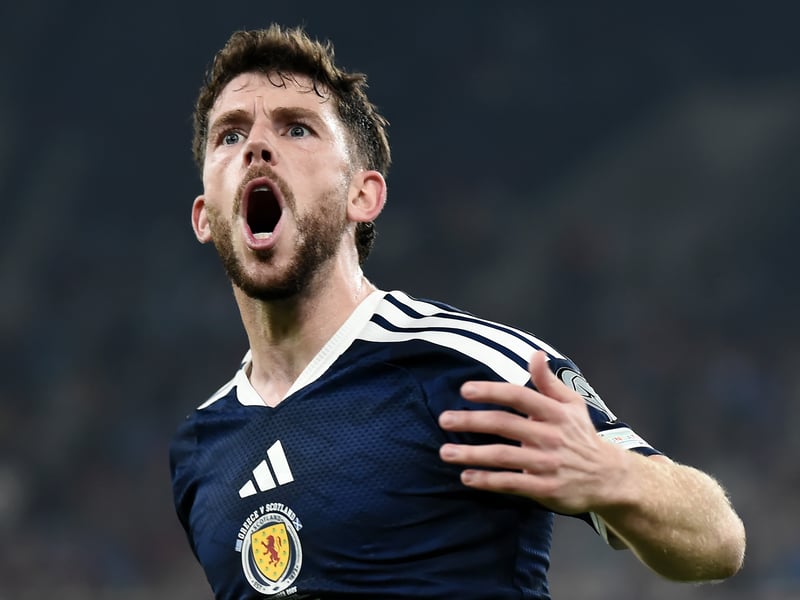 Scored his ninth goal in 63 caps against Greece on Saturday. Anyone thinking Clarke is dropping Christie needs their heads examined. Seems to be enjoying a new deeper role for Scotland and where he’s often deployed for Bournemouth.