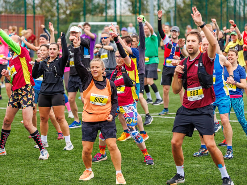 Inspiring runners took part in the Gosport Half Marathon on its 40th anniversary.
