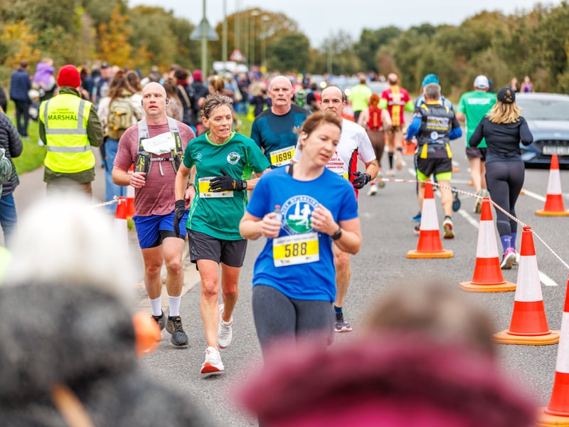 Inspiring runners took part in the Gosport Half Marathon on its 40th anniversary.