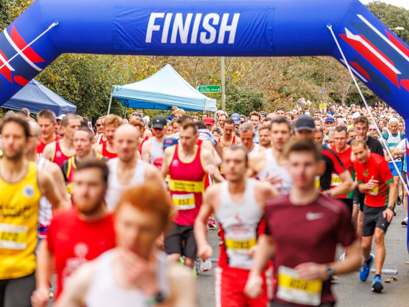 Inspiring runners took part in the Gosport Half Marathon on its 40th anniversary.