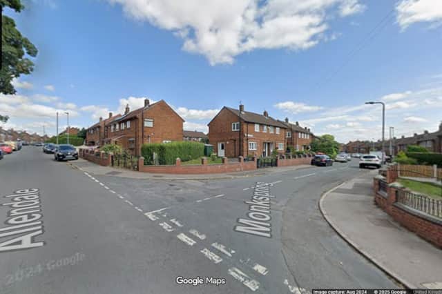 Police were called to Monkspring, in Worsbrough Dale. Photo: Google