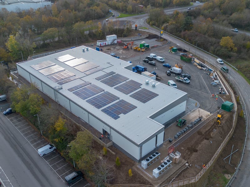 Work to build the new Havant Lidl store in Bedhampton is progressing with the new carpark being created