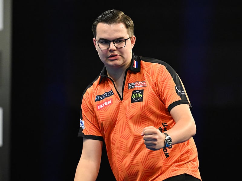 A newcomer to the world top 10 is Dutchman Gian van Veen. The reigning World Youth champion has made a splash this year, winning both the European Championship and Players Championship 6. That's helped him to prize money of £520,000.