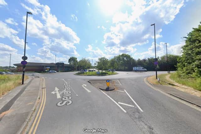 An ambulance was sent to Sevenairs Road, near Crystal Peaks. Photo: Google