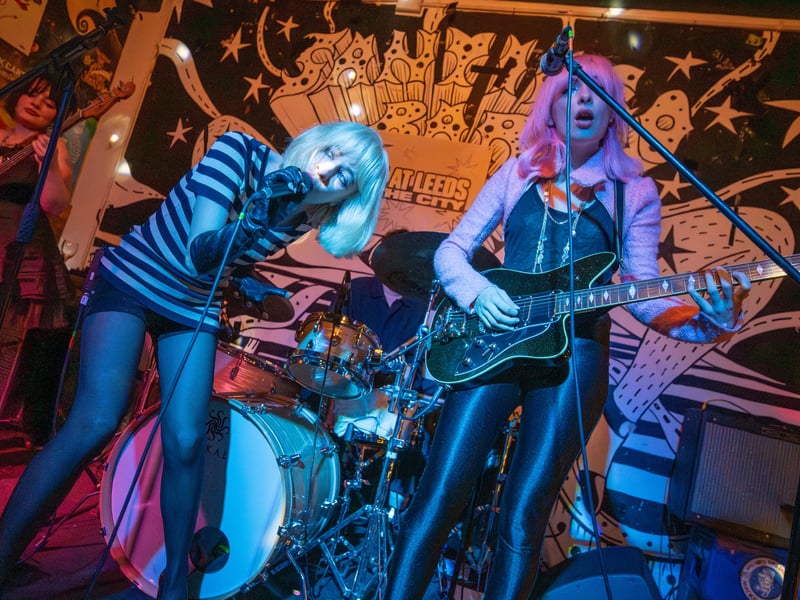 Hot Stomp perform at Santiago Bar in the Grand Arcade.