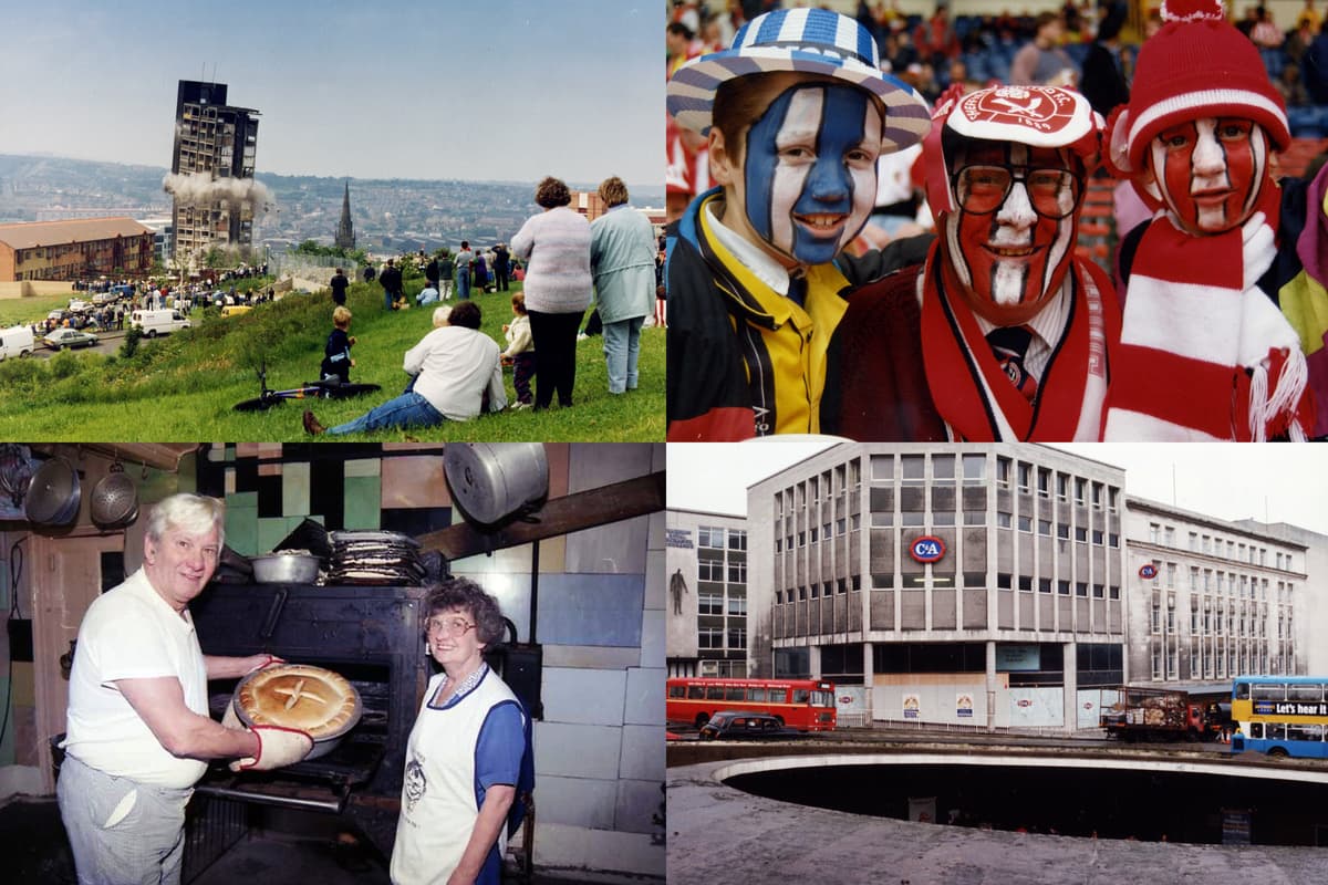 Sheffield retro: 33 photos take you back to 1993, when Blades met Owls at ...