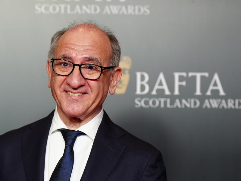 Scottish-Italian satirist, director and producer Armando Iannucci attends the BAFTA Scotland Awards 2025