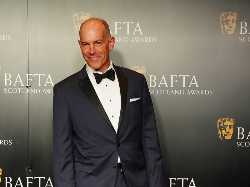 Phil Spencer attends the BAFTA Scotland Awards 2025. Location, Location, Location received recognition for its Outstanding Contribution to Scotland’s Screen Industry