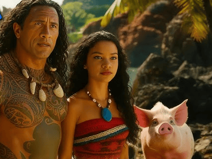Disney's live-action version of the 2016 musical adventure is directed by Thomas Kail (Hamilton). Dwayne "The Rock" Johnson is set to reprise his role as the demigod Maui, providing consistency with the animated classic.