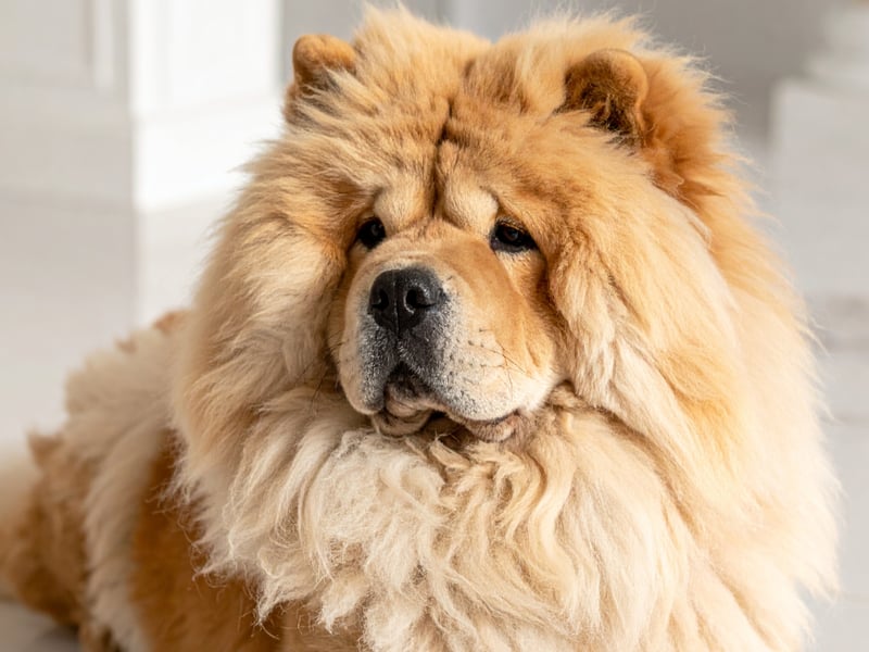 What the Cow Chow lacks in intellect is more than made up for with its loyalty - doing everything they can to protect their owner from danger. Also, with a face like that, you don't really need brains.