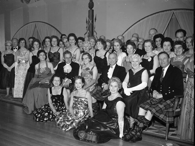 The Morningside Country Dance Club ball held in the Caley Hotel in February 1963.
