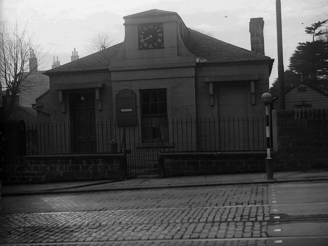 The Old Village School on Morningside Road in March 1955.