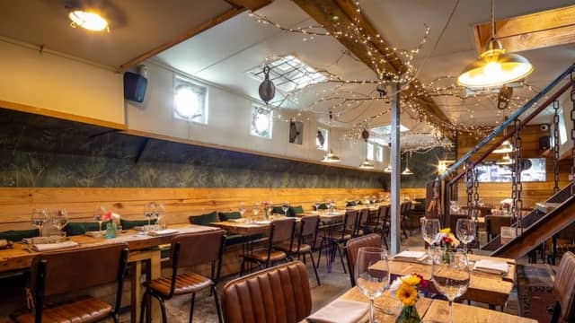 Barge East has sustainability at its core, and offers Sunday lunch menus created by using local seasonal produce. Not only that, but it is situated on a 125-year-old Dutch barge, seeped in history. The restaurant won the Newcomer Award at the 2021 Catey Awards.