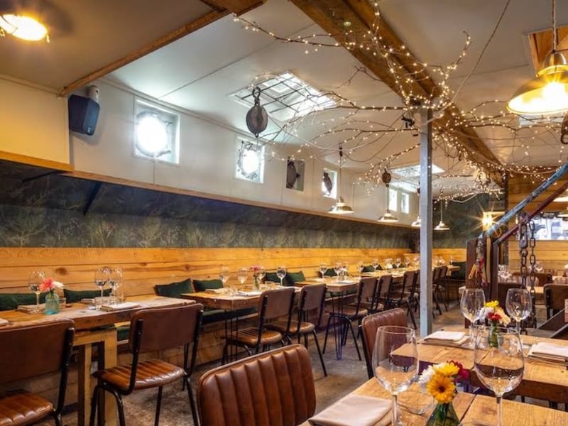 Barge East has sustainability at its core, and offers Sunday lunch menus created by using local seasonal produce. Not only that, but it is situated on a 125-year-old Dutch barge, seeped in history. The restaurant won the Newcomer Award at the 2021 Catey Awards.