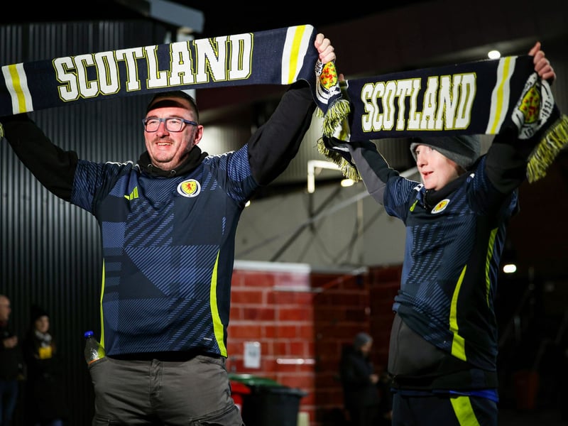 Fans before the game.