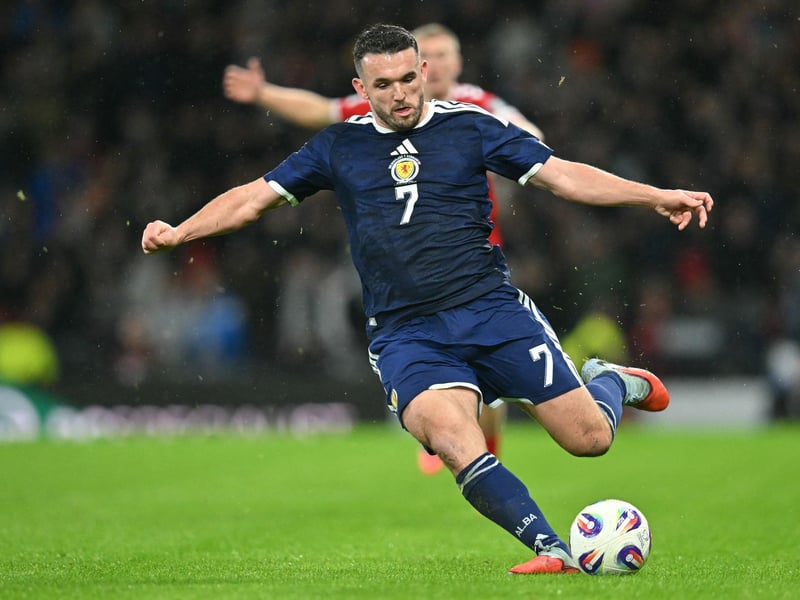 Super John McGinn. Does this man ever run out of batteries? He kept going until the very end. It was his running that forced Rasmus Kristensen to foul him not once but twice to get the red card that tipped the scales in Scotland's favour. Curled a cracking effort just - and I mean just - over the bar at 2-2. Did it matter? Not at all. 9