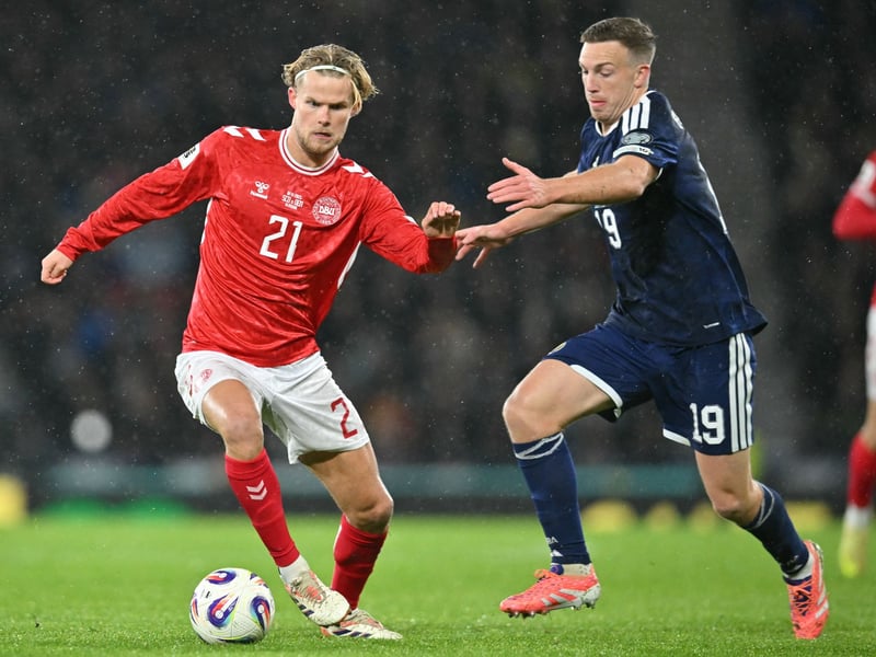 A power of defensive work. Tackled everything that moved. A proper soldier in the middle of the pitch. Put in the corner that led to Lawrence Shankland's header to give Scotland renewed hope. A tremendous performance from the Bologna captain. 9