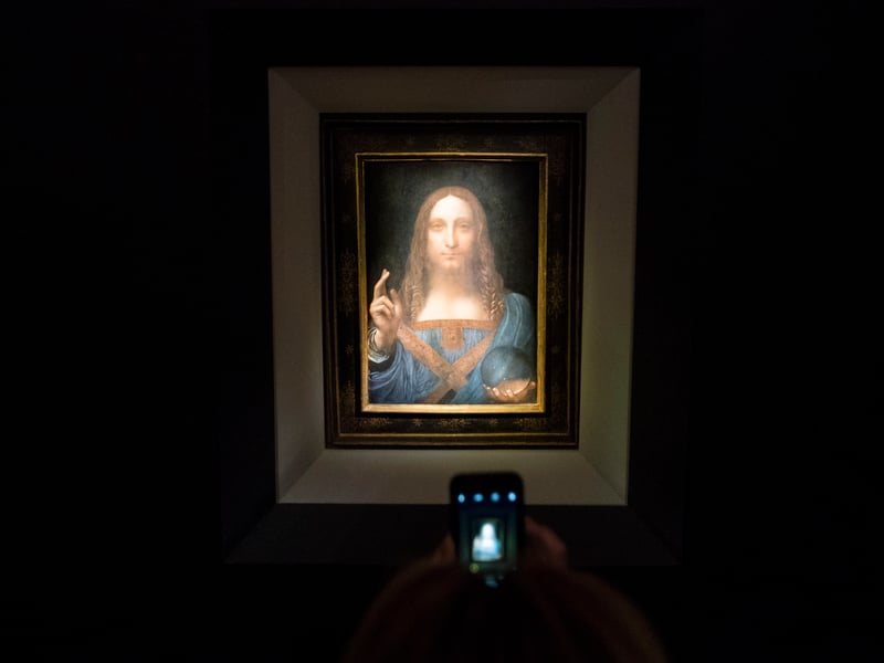 Believed to be one of fewer than 20 surviving paintings by the Renaissance master, this artwork depicts Christ holding a crystal orb, symbolizing the world, and is one of the most debated and studied paintings of all time due to its contested provenance and restoration history. The extraordinary price reflects the near-mythical rarity of a genuine, available painting by Da Vinci, cementing its status as the most expensive artwork ever sold, regardless of the controversy surrounding its creation and rediscovery.