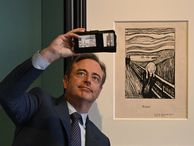 This pastel version of The Scream, one of only four in existence, is the image that codified the modern emotional and existential crisis, capturing a figure gripped by anxiety against a swirling, blood-red sky. The sale not only set a record for a work of art sold at auction at the time but underscored the primal, universal power of the image, which remains a cornerstone of Expressionism and a symbol of modern angst.