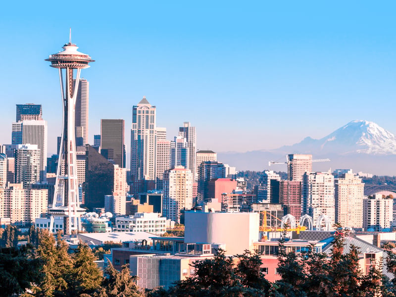 The Lumen Field in Seattle has room for 68,740 fans to cheer on their teams at the World Cup. The home of grunge music's top attraction is the futuristic Space Needle, built for the 1962 World’s Fair. A round won't be cheap though - with an average beer costing £7.28.