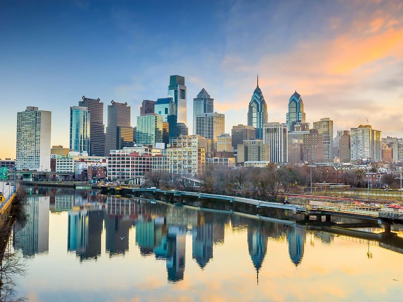 Philadelphia's 67,594-seat Lincoln Financial Field will be hosting games at next year's World Cup. Tartan Army troops could busy themselves visiting the Liberty Bell and running up the steps of the Philadelphia Museum of Art, following in the footsteps of Sylvester Stallone in the film 'Rocky'. A beer should set you back around £4.58.