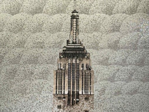 I absolutely loved this mosaic as soon as I entered the historic building.