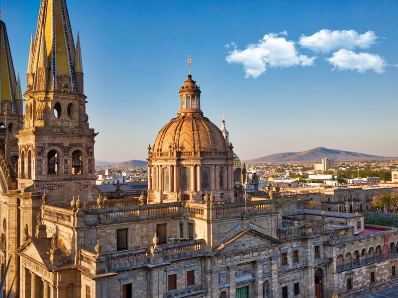 If the Tartan Army are headed to Guadalajara they'll have everything they need for a good party - the Mexican City is known for tequila and mariachi music. The huge cathedral, with its twin gold towers, is one of the main landmarks, and the historic centre is dotted with picturesque colonial plazas. Your beer money wil go a long way, with a pint costing an average of £1.40. Matches will be held at the 49,813-seat Estadio Akron.