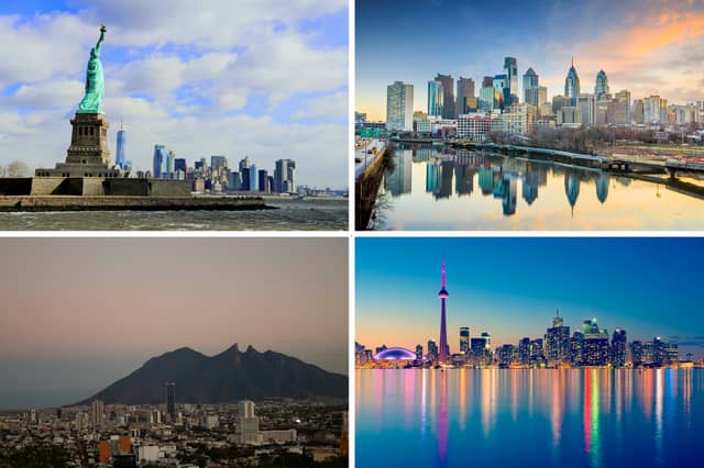 Four of the cities that could be invaded by the Tartan Army next year.