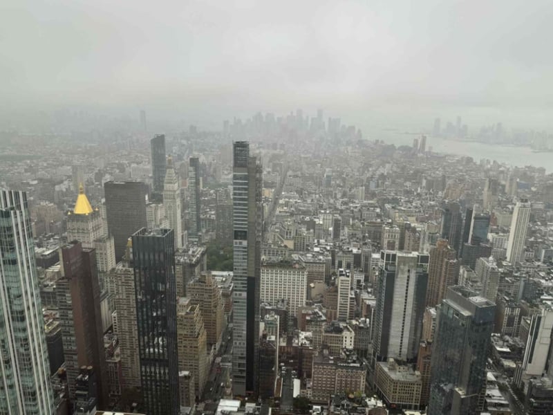 Being a huge Vampire Weekend fan, this exactly the view I was looking forward to seeing as it is similar to the photograph used on the cover of their 2013 album 'Modern Vampires of the City'.