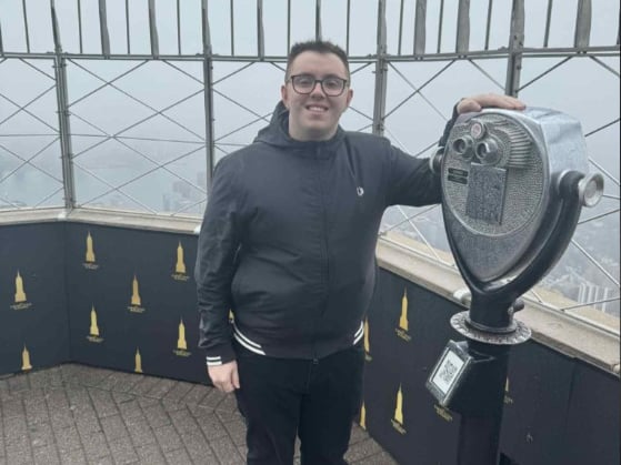 I was feeling a bit windswept and interested on the 86th floor observation deck.