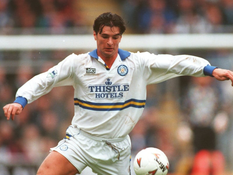 A key figure in Leeds United's 1991–92 title triumph, Gary Speed made 312 appearances and scored 57 goals across eight seasons after joining as a trainee in 1988. Energetic, box-to-box and deadly from distance, he brought drive and consistency to midfield - a fan favourite whose leadership on the pitch helped knit that title-winning side together and whose influence on teammates was felt long after he left Elland Road.