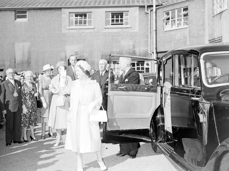Queen Mother opens the extension to Royal Aberdeen Asylum for the Blind in July 1959.