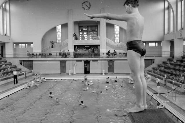 Aberdeen's Bon Accord Baths in September 1958.