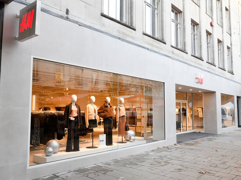 The new-look H&M shop in Commercial Road