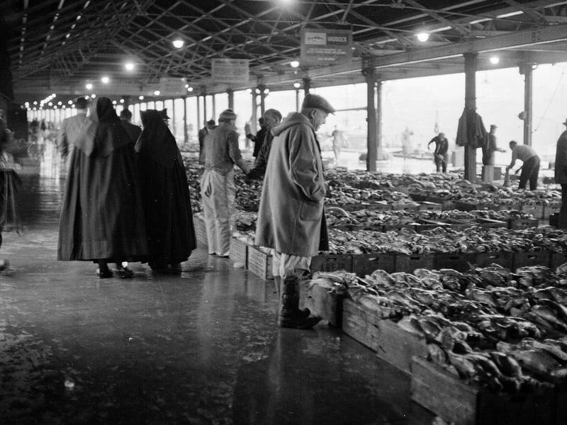 Aberdeen Fish Market pictured in 1964.