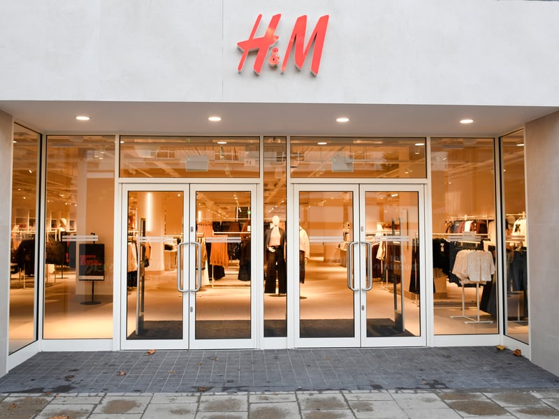 The new-look H&M shop in Commercial Road in Portsmouth