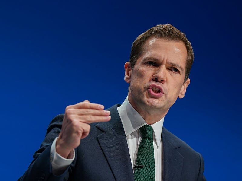 Shadow Secretary of State for Justice and Shadow Lord Chancellor Robert Jenrick is one of two Conservative politicians most likely to take over from Kemi Badenock and lead the party to govenment. He's priced at 25/1.
