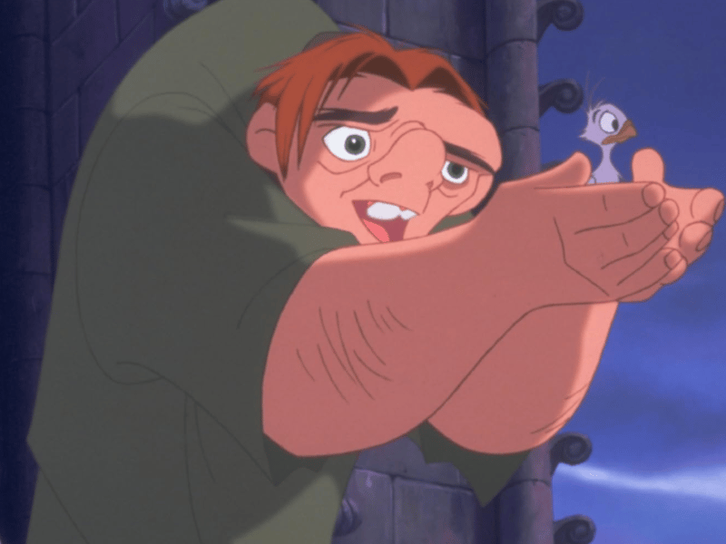 Disney’s most dramatically ambitious animated film of the Renaissance era, the production tackled mature themes of religious hypocrisy and lust. The production team famously borrowed sets from other Disney films for background scenes and cityscapes, including elements from the unproduced film Toots and the Dragon, demonstrating an early reuse strategy.