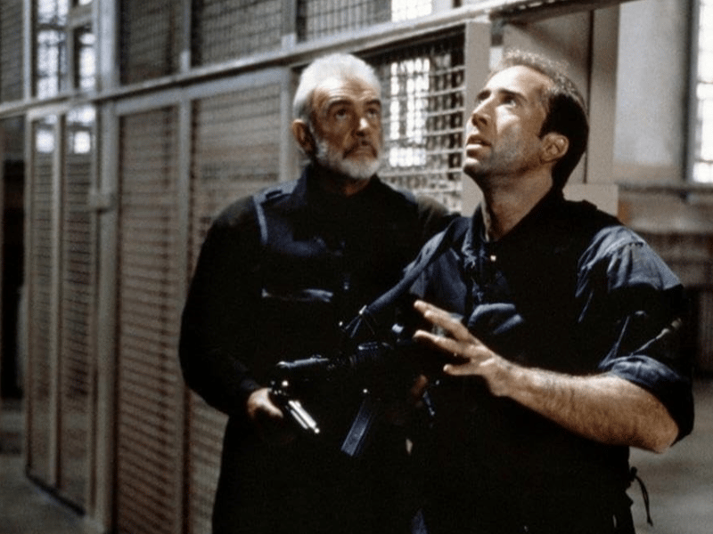 The essential Michael Bay action film. Produced by the explosive duo Don Simpson and Jerry Bruckheimer, it was a box office smash, earning over $335 million globally. Famously, the British Secret Intelligence Service was later misled by an agent who based false reports about Iraqi chemical weapons on the plot of The Rock.