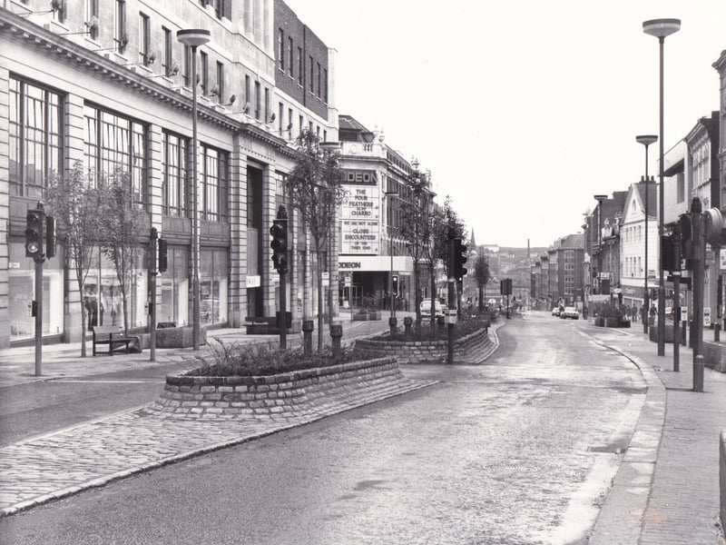 A view down The Headrow in May 1978.