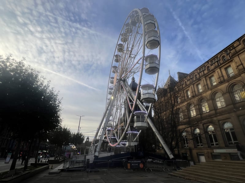 The big wheel on The Headrow.