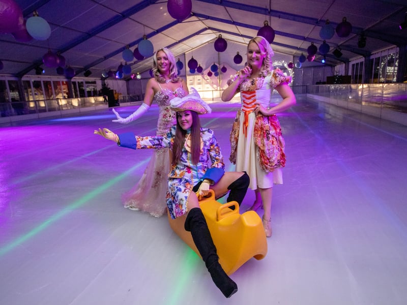 Portsmouth on Ice has officially launched at Guildhall Square, Portsmouth.

Picture: Habibur Rahman