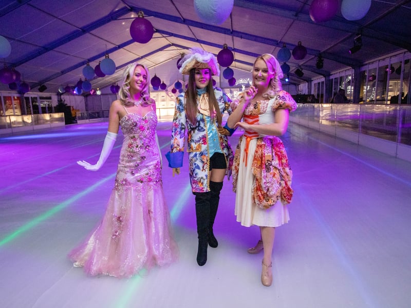 Portsmouth on Ice has officially launched at Guildhall Square, Portsmouth.

Picture: Habibur Rahman
