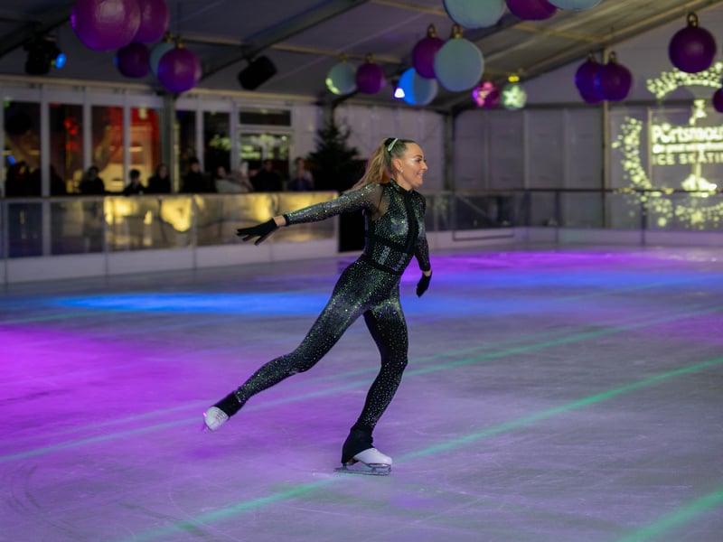 Portsmouth on Ice has officially launched at Guildhall Square, Portsmouth.

Picture: Habibur Rahman