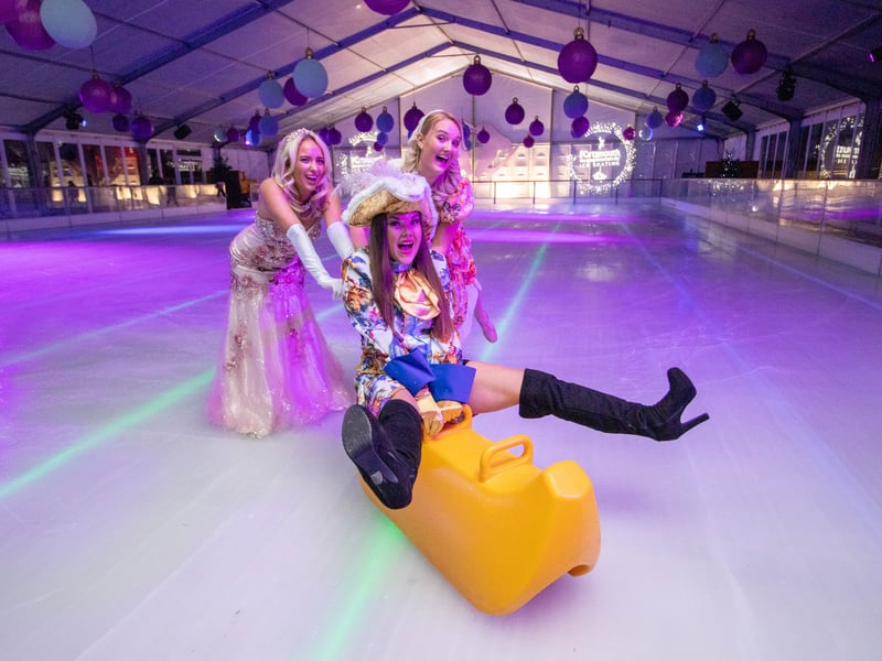Portsmouth on Ice has officially launched at Guildhall Square, Portsmouth.

Picture: Habibur Rahman