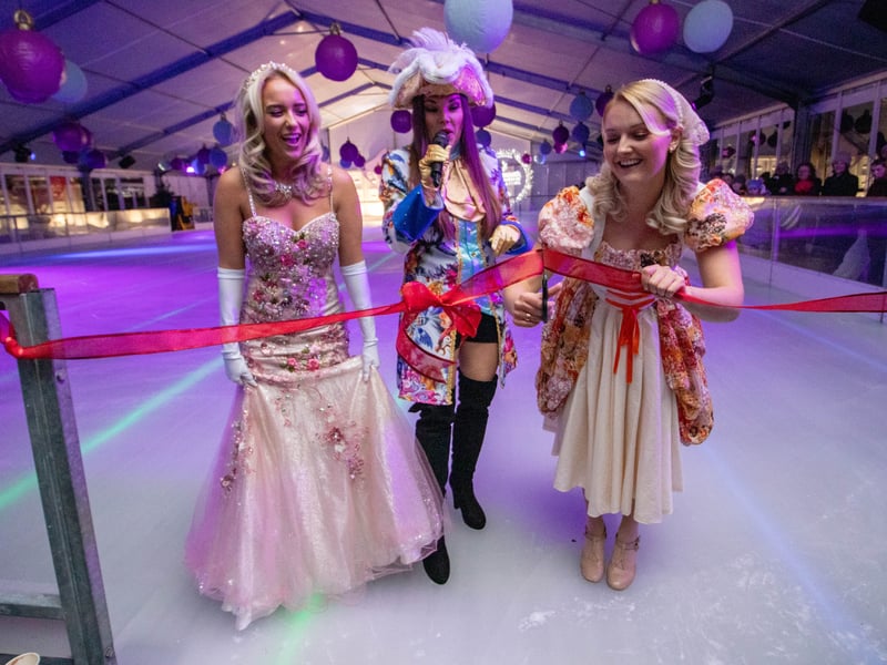 Portsmouth on Ice has officially launched at Guildhall Square, Portsmouth.

Picture: Habibur Rahman