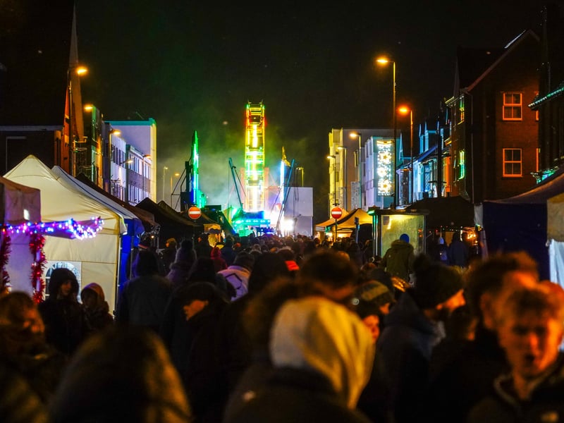 Lee-on-the-Solent Christmas light switch on in the high street. 

Picture: Alec Chapman